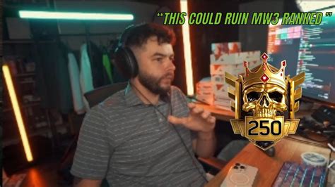 Nadeshot On The Biggest Issue With Mw Ranked Play Youtube