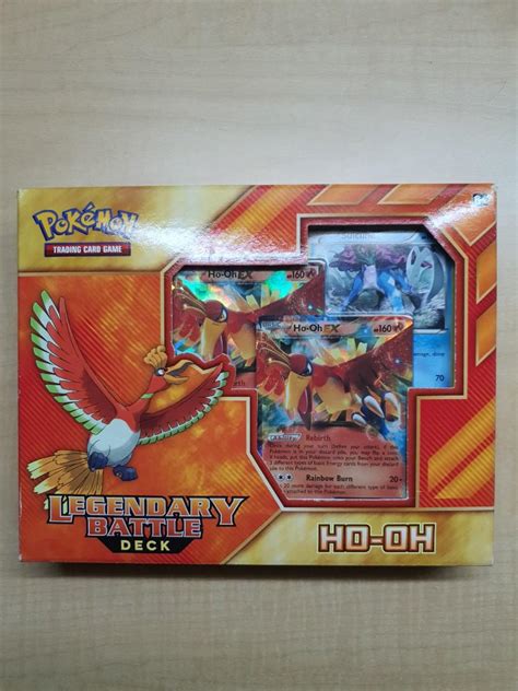 Pokemon TCG Ho Oh Legendary Battle Deck Hobbies Toys Toys Games