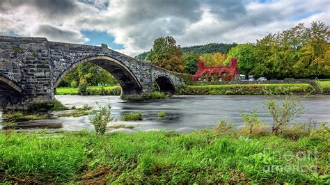 Llanrwst Tea Room Autumn Photograph by Adrian Evans - Fine Art America