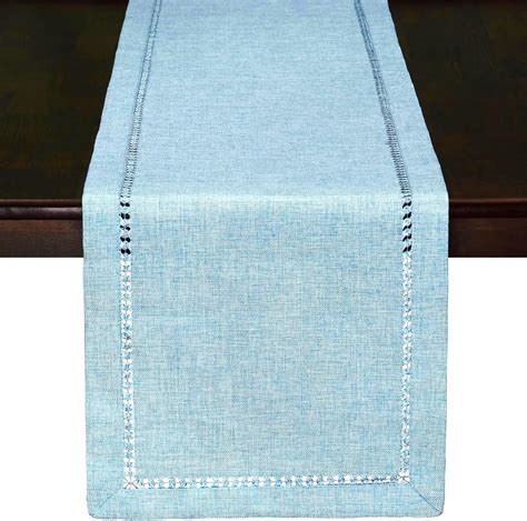 Amazon Grelucgo Handcrafted Solid Color Dining Table Runner