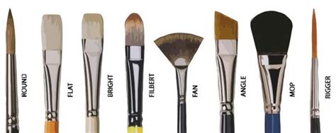 The 5 Best Oil Paint Brushes For Artists Artchive