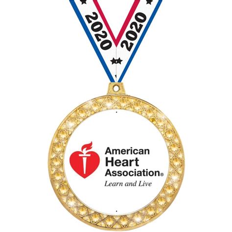 American Heart Association Trophies American Heart Association Medals