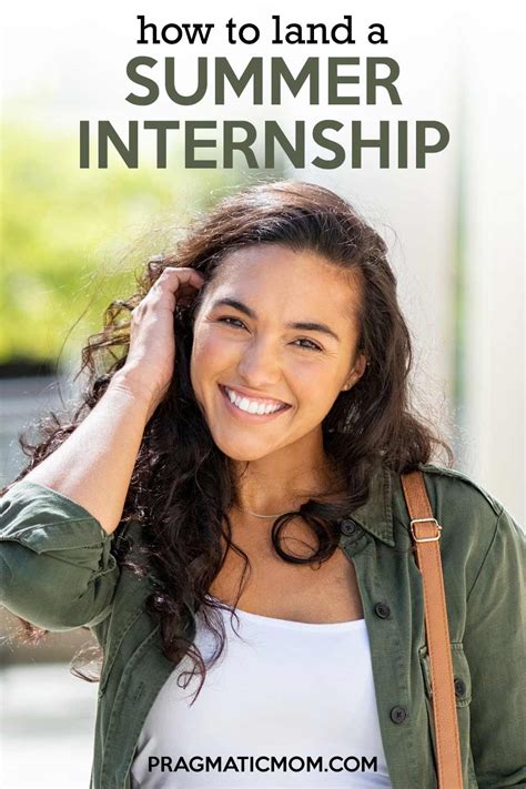 How To Land A Summer Internship Summer Internship Internship Summer