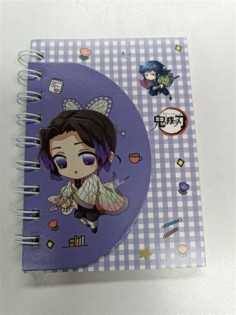 LIBRETA KIMETSU NO YAIBA SHINOBU DEMON SLAYER PAPELERÍA