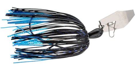 Oz Chatterbait Blue Black Bishop Distributing Inc