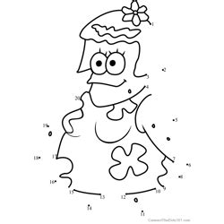 Spongebob Dot To Dot Printables