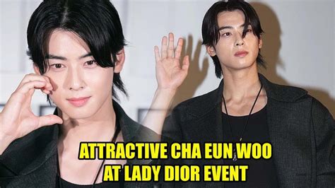 Cha Eun Woo Turns Heads At Lady Dior Celebration Exhibition Event With