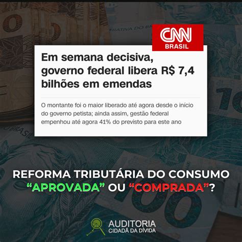 Reforma Tributária Do Consumo “aprovada” Ou “comprada” Auditoria