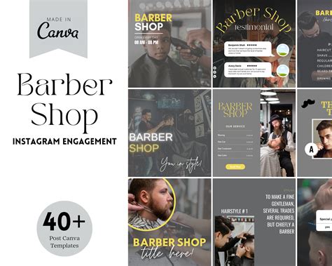 Barber Shop Instagram Quotes Barber Social Media Posts Hair Images And