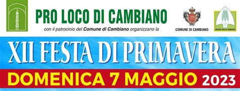 Festa E Iniziative Di Primavera A Cambiano Comune Di Cambiano