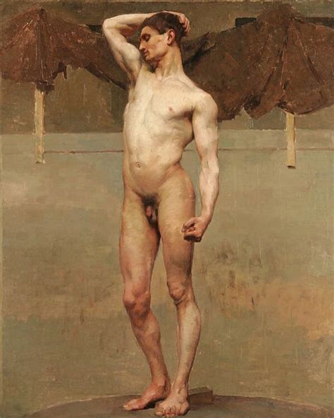 Male Nude Study Circa 1890 Artist Unknown Antonio M On Tumblr