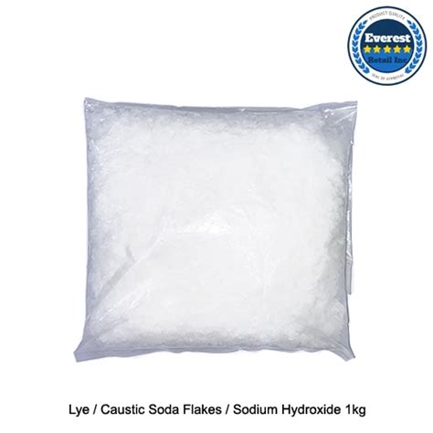 Lye Caustic Soda Flakes Sodium Hydroxide 1kg Shopee Philippines