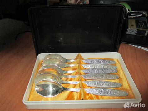 Мельхиоровые чайные ложки набор купить в Кирове | Хобби и отдых | Авито