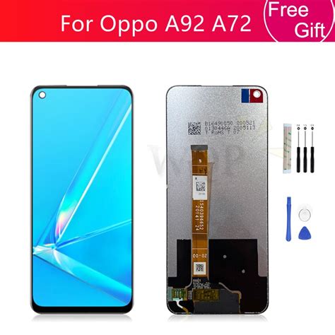 สำหรบ OPPO A92จอแสดงผล LCD Touch Screen Digitizer Assembly สำหรบ OPPO