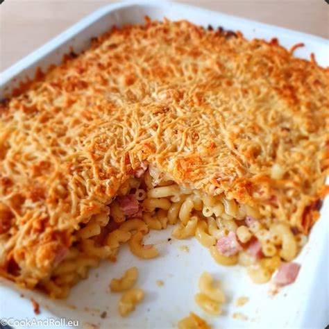 Macaroni Jambon Fromage Au Gratin Ethnic Recipes Food Macaroni And