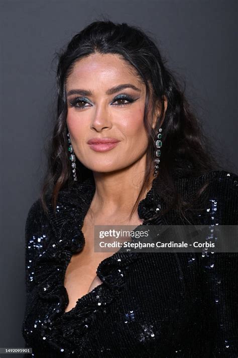 Salma Hayek Attends The 2023 Kering Women In Motion Award During