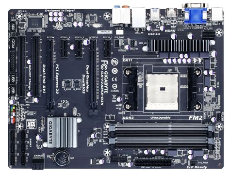 Gigabyte Announces F2A85X-D3H Socket FM2 Motherboard