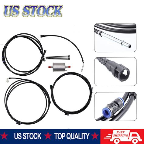 Tank To Motor Nylon Fuel Lines Kit For Chevrolet Silverado