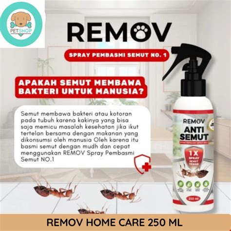 Jual Remov Obat Spray Anti Semut Pembasmi Hama Dan Serangga 250ml