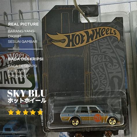 Hot Wheels Datsun Wagon Gray Satin Th Hot Wheels Series