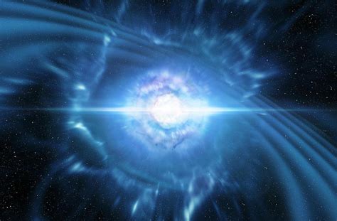 Gamma Ray Burst From Colliding Neutron Stars Photograph By Esol