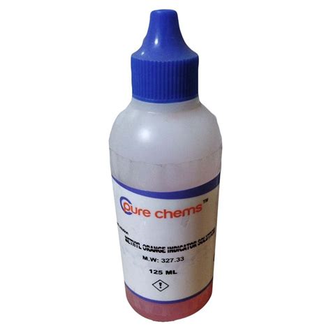 Methyl Orange Indicator Solution, Bottle, 125 ml at Rs 170/kg in Coimbatore