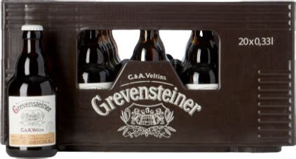 Prijs Krat Met Flesjes Liter Grevensteiner Original Biernet Nl