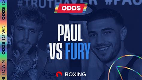 Jake Paul Vs Tommy Fury Betting Preview And Odds Youtube