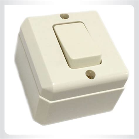 saklar sakelar lampu engkel tempel outbow ob tunggal tombol broco