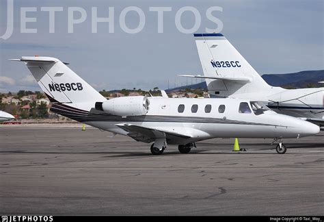 N869CB Cessna 525 CitationJet 1 Private Taxi Way JetPhotos