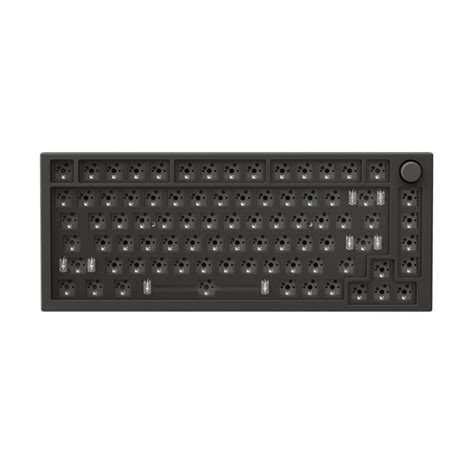 Kustom Pcs Glorious Gmmk Pro 75 Keyboard Barebone Black Slate Iso