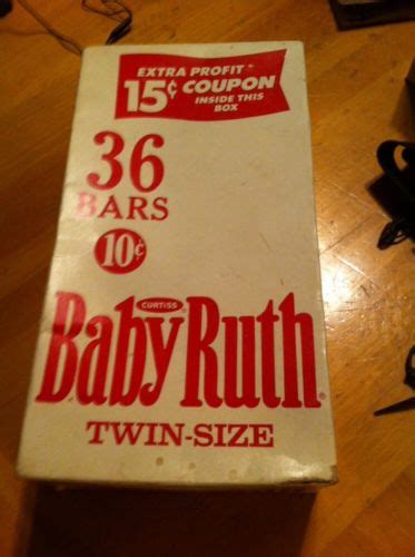 Vintage Babe Ruth Candy Bar Box -- Antique Price Guide Details Page