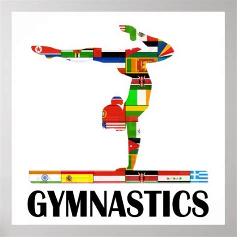 Gymnastics Poster Zazzle