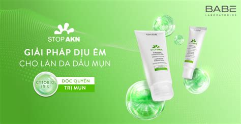 Laboratorios Babe Giải pháp dịu êm cho làn da dầu mụn BABÉ