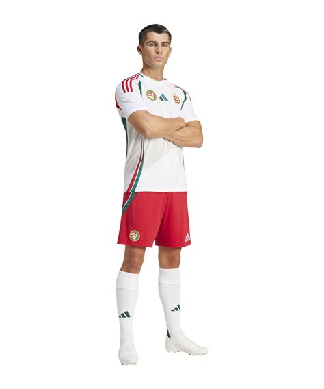 Adidas Ungarn Trikot Away 2024 Weiss Fan Shop Fan Artikel Fan Trikot