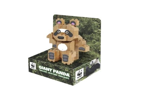 WWF Klocki Drewniane Panda Puzzle 3D FabBrixOUTLET 12870886159 Allegro Pl