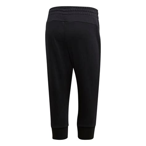 Adidas Essentials Linear 3 4 Hose Damen Schwarz Weiß Kaufen Im Sport