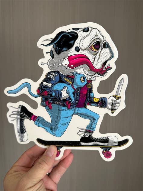 Giant Bulldog Sticker | Mazza