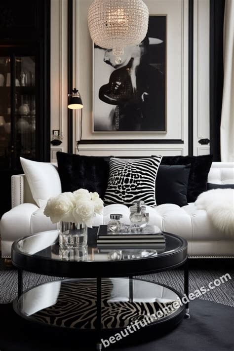 43 Beautiful Black And White Living Room Ideas Youll Fall In Love With