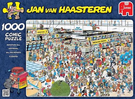 Jan Van Haasteren Vertrekhal Puzzel Stukjes Bol