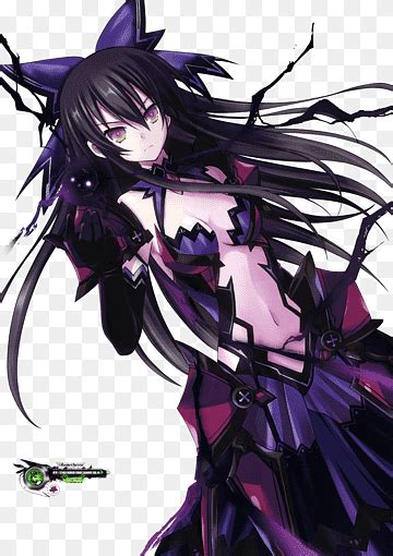 Date A Live 10 Tobiichi Angel Desktop Anime Sandalphon Anime Purple