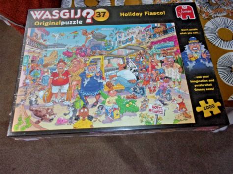 HOLIDAY FIASCO 1000 PIECE WASGIJ ORIGINAL JIGSAW PUZZLE BRAND NEW AND