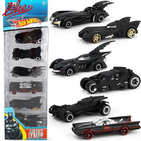 Hot Wheels Pcs Batman Batmobile Vingadores Carros Liga Da Justi A Metal Ve Culo