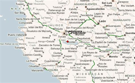 Map Of Chapala Mexico