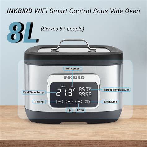 Forno Inkbird Sous Vide Cooker Wifi Watts Wi Fi Sous Vide