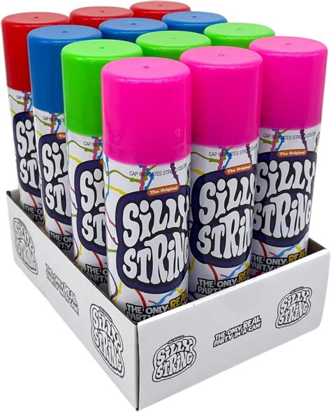 The Original Silly String Silly String Party Pack 12 Pack