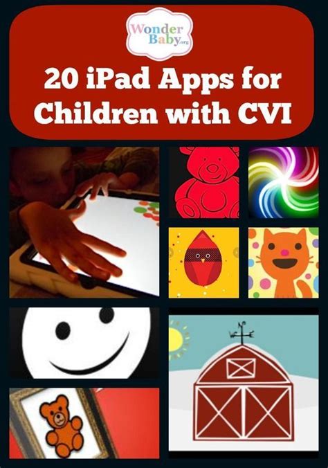 20 Ipad Apps For Kids With Cvi Visit Wonderbabyorg For