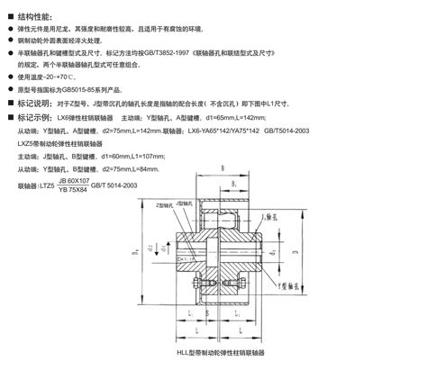 Lxz Hll Elastic Pin Coupling With Brake Wheel