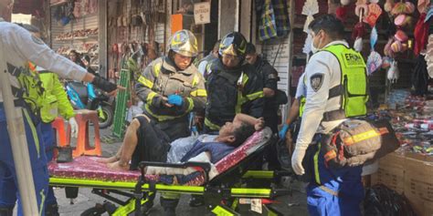 Hombre Sufre Electrocuci N En Calles Del Centro Hist Rico De La Cdmx