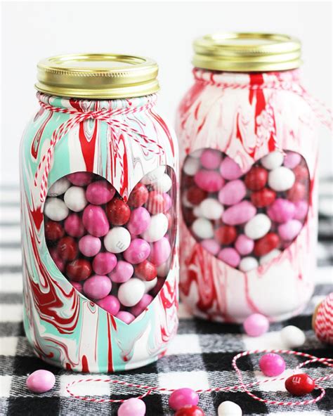 25 Valentines Day Mason Jar Crafts To Diy